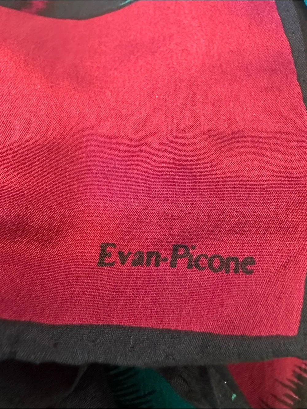 Evan Picone Scarf Likely Silk 50”x10”